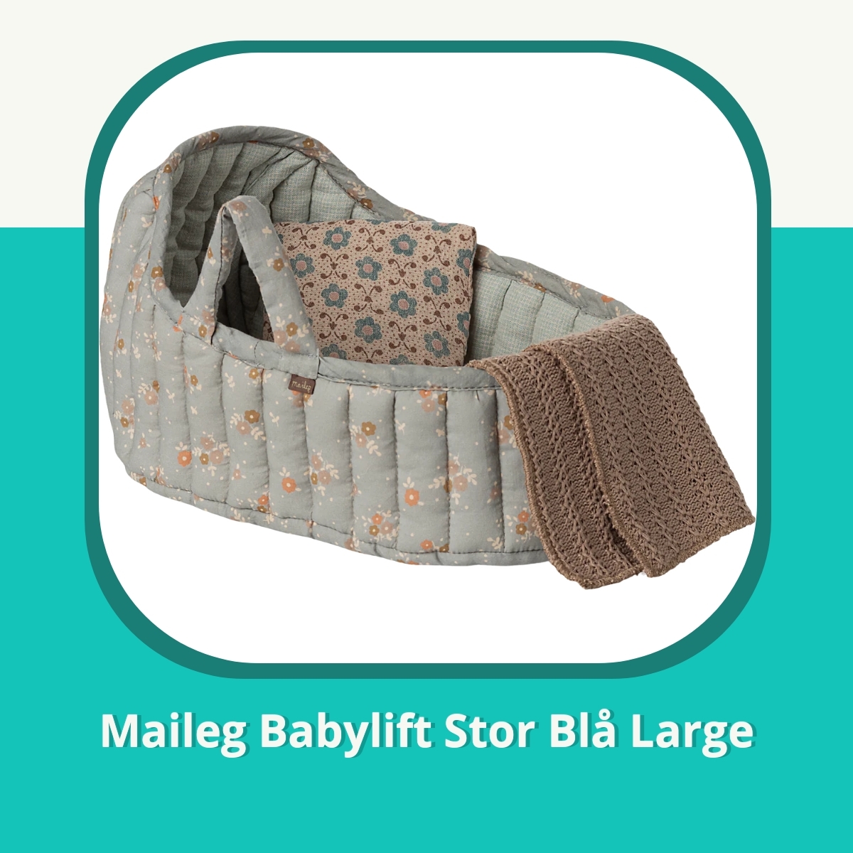 Anmeldelse af Maileg Babylift Stor Blå Large