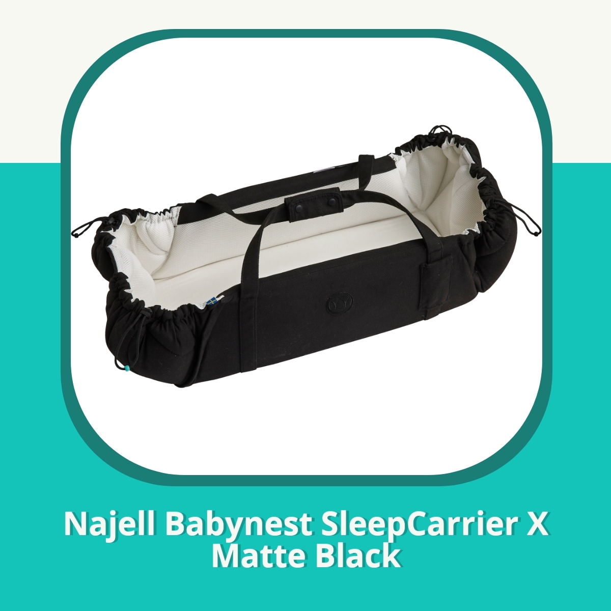 Anmeldelse af Najell Babynest SleepCarrier X Matte Black