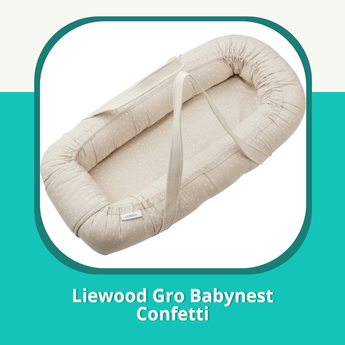 Recension af Liewood Gro Babynest Confetti