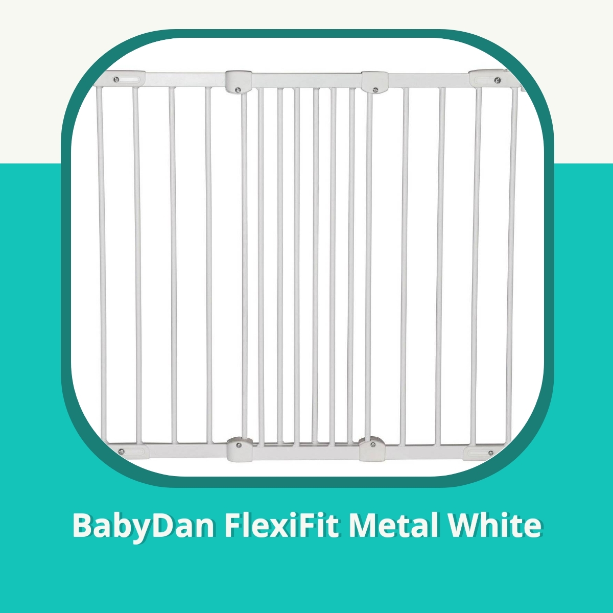 Recension af BabyDan FlexiFit Metal White