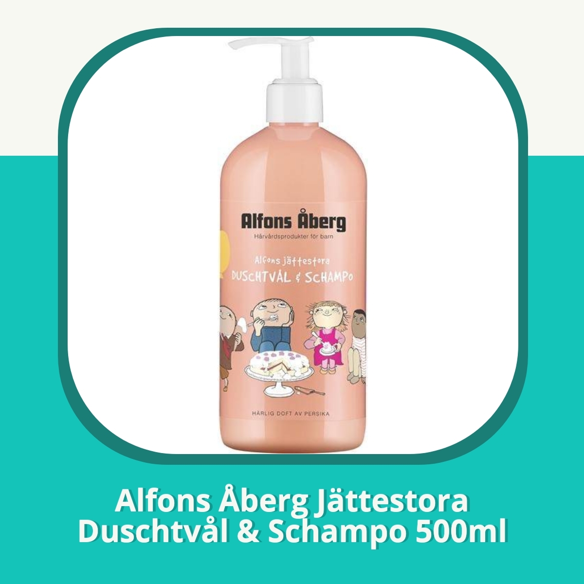 Recension af Alfons Åberg Jättestora Duschtvål & Schampo 500ml