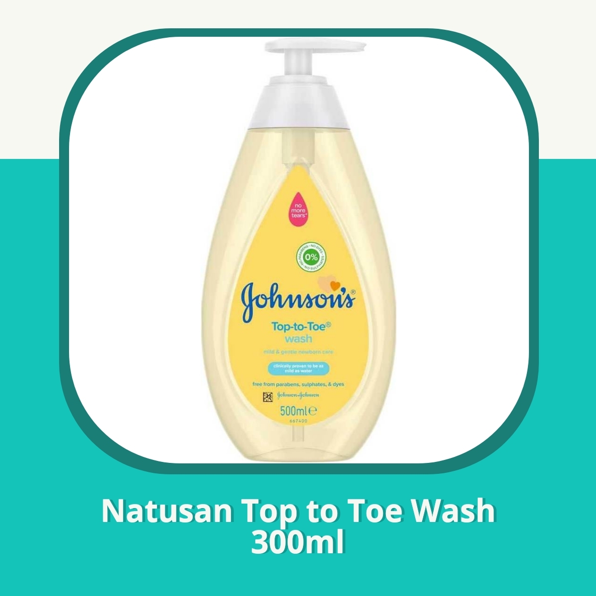 Recension af Natusan Top to Toe Wash 300ml