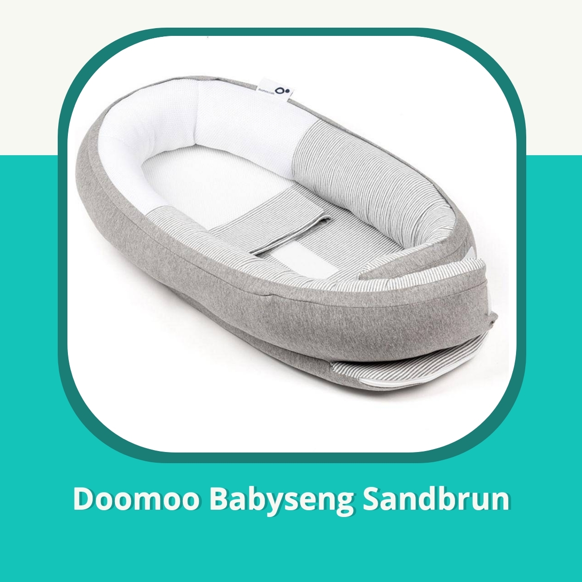 Anmeldelse af Doomoo Babyseng Sandbrun