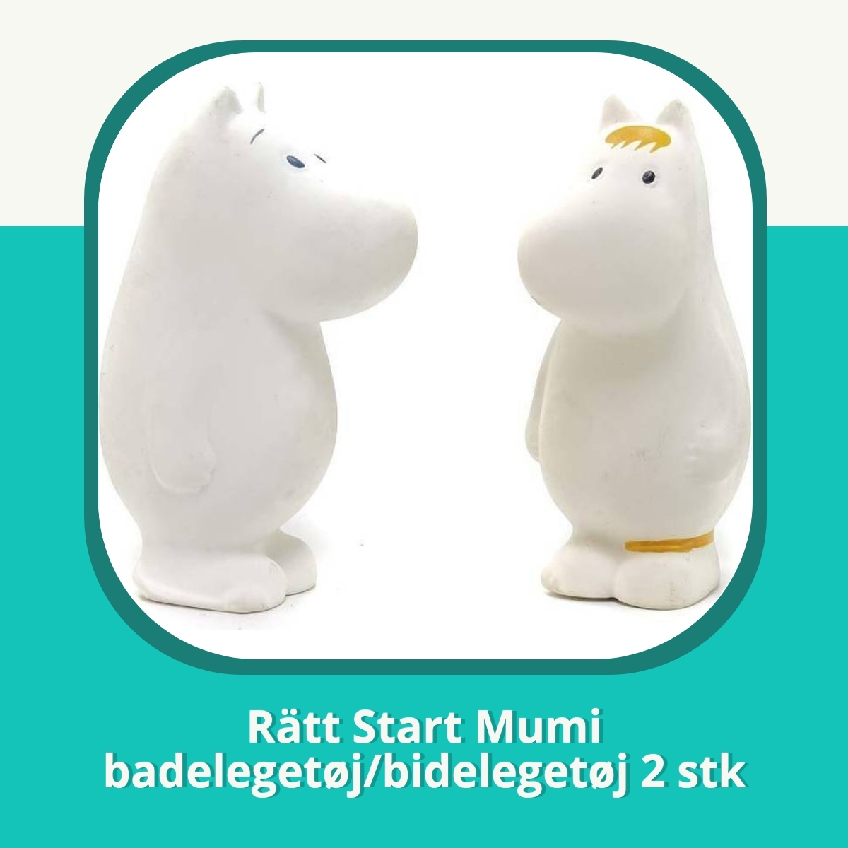 Anmeldelse af Rätt Start Mumi badelegetøj/bidelegetøj 2 stk