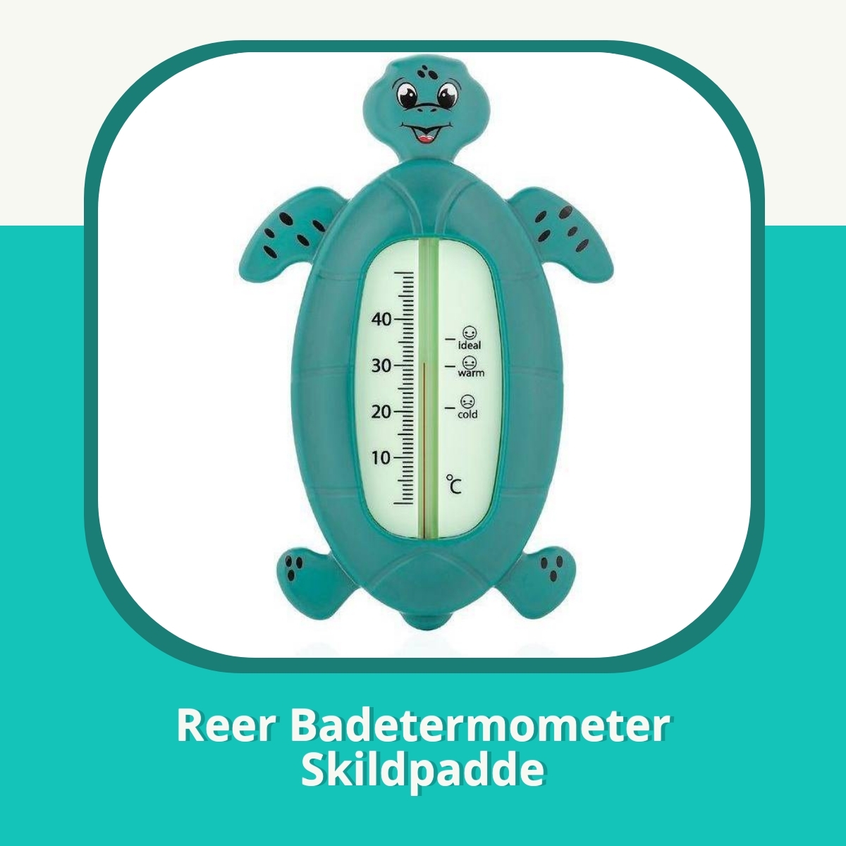Anmeldelse af Reer Badetermometer Skildpadde