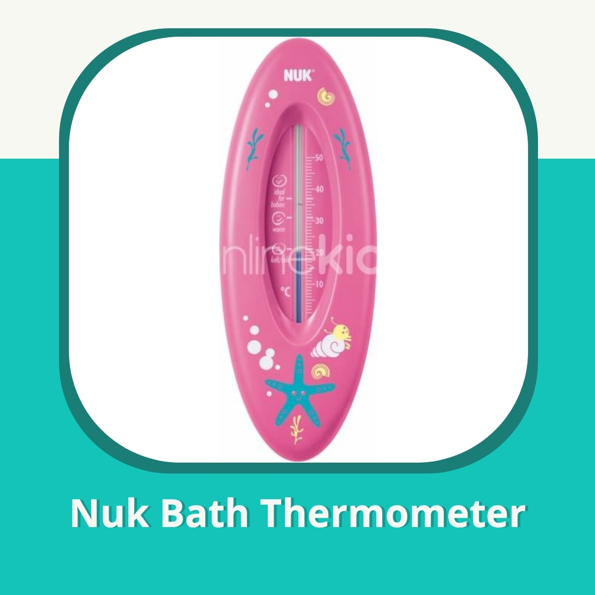 Anmeldelse af Nuk Bath Thermometer