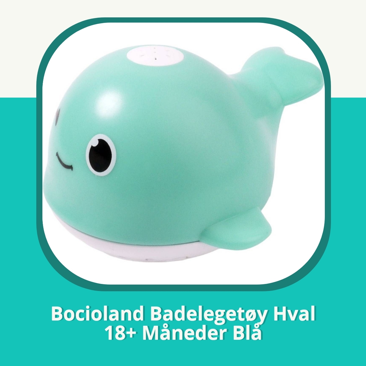 Anmeldelse af Bocioland Badelegetøy Hval 18+ Måneder Blå