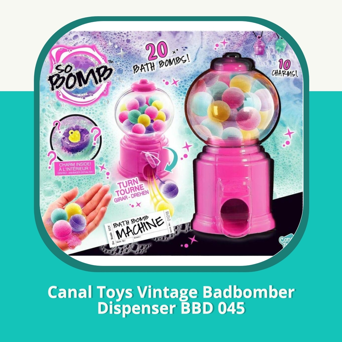 Recension af Canal Toys Vintage Badbomber Dispenser BBD 045