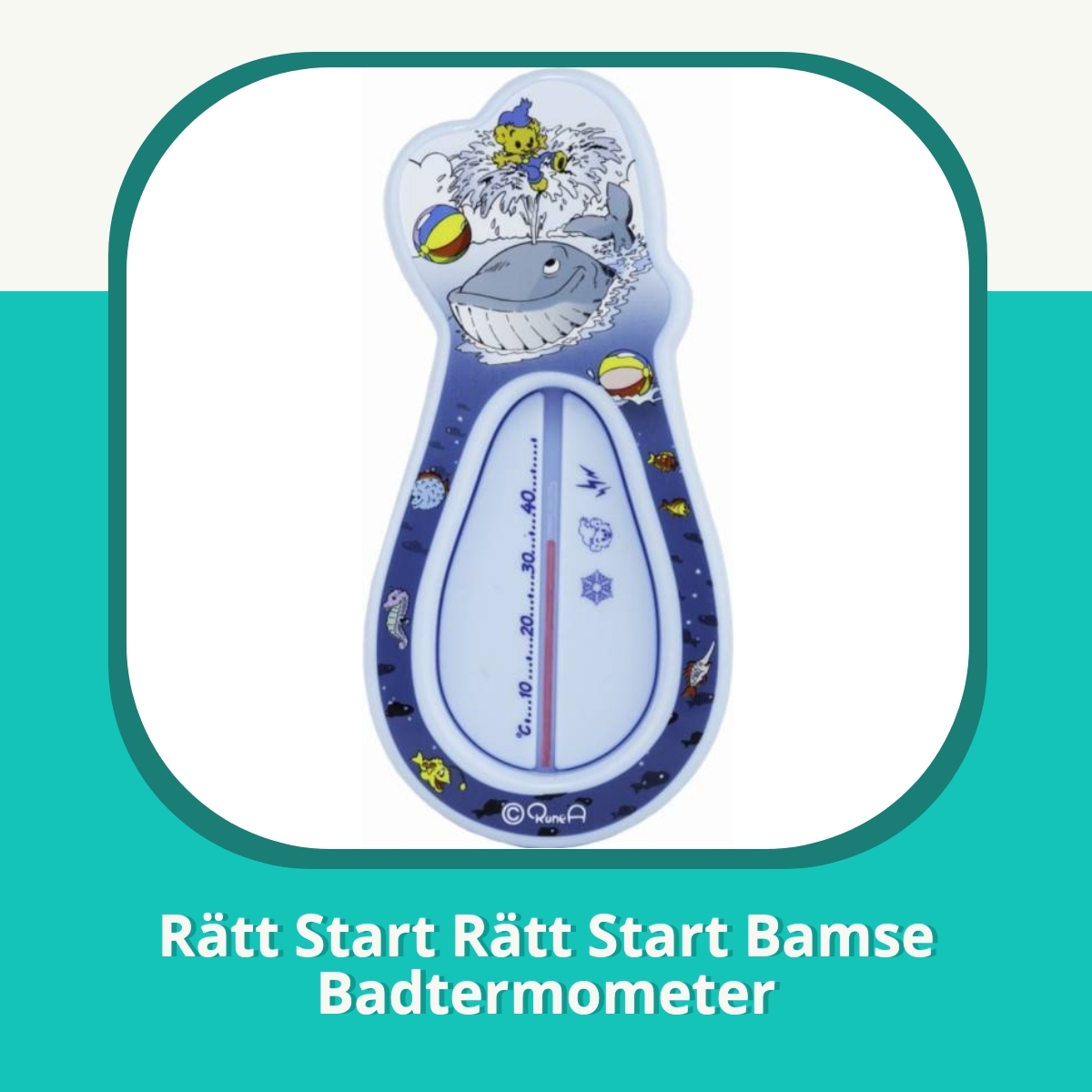 Recension af Rätt Start Rätt Start Bamse Badtermometer