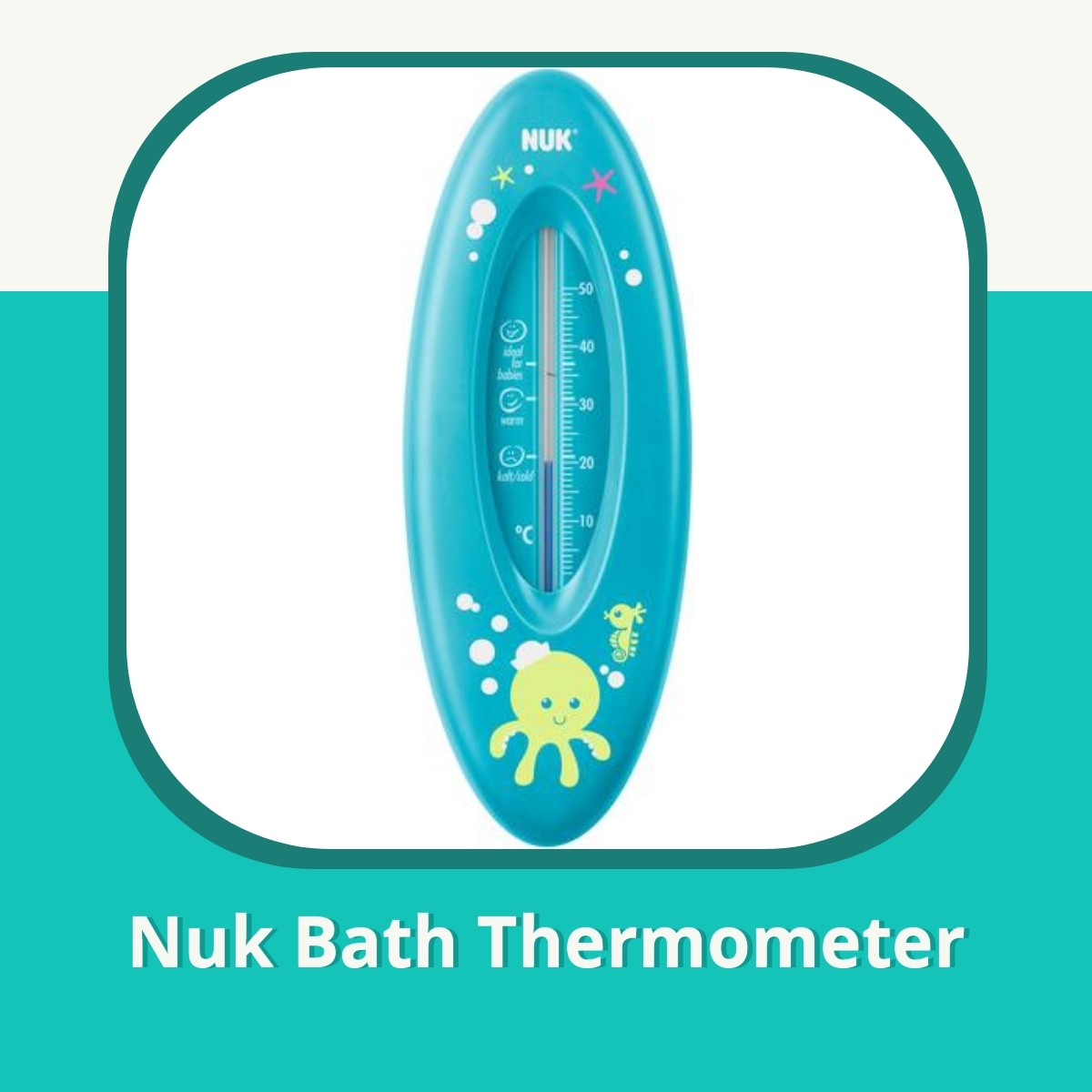 Recension af Nuk Bath Thermometer