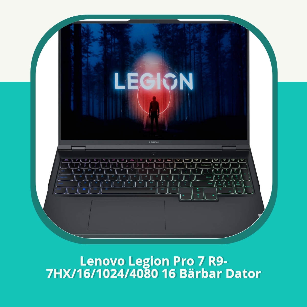 Anmeldelse af Lenovo Legion Pro 7 R9-7HX/16/1024/4080 16 Bärbar Dator