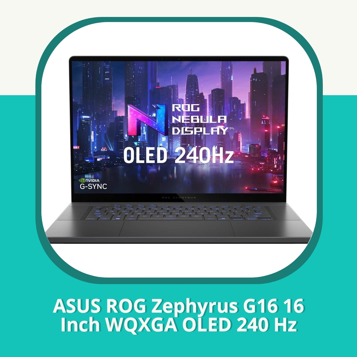 Anmeldelse af ASUS ROG Zephyrus G16 16 Inch WQXGA OLED 240 Hz