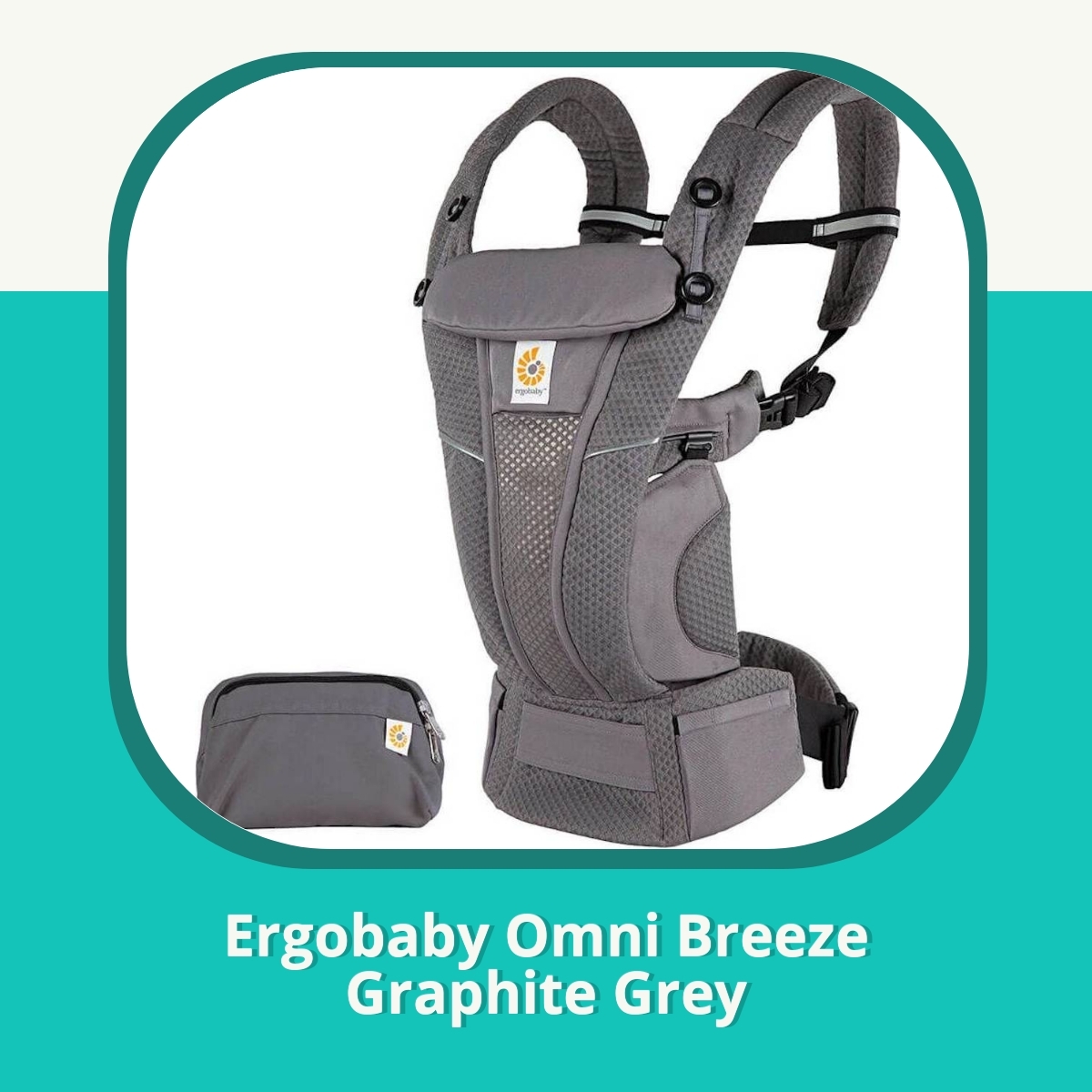 Anmeldelse af Ergobaby Omni Breeze Graphite Grey