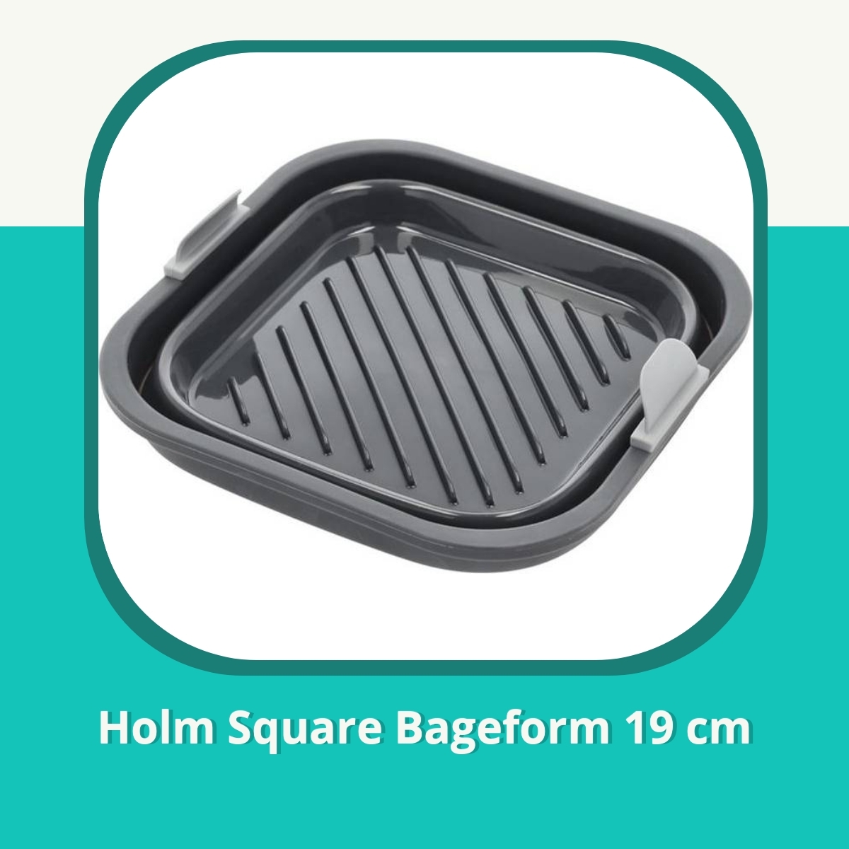 Anmeldelse af Holm Square Bageform 19 cm