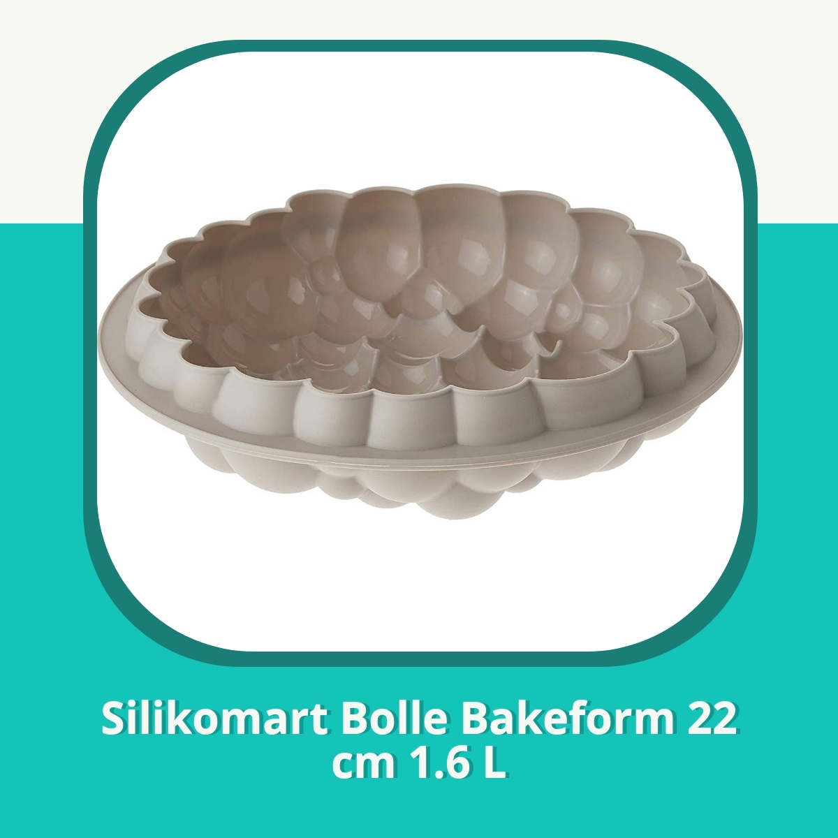 Anmeldelse af Silikomart Bolle Bakeform 22 cm 1.6 L