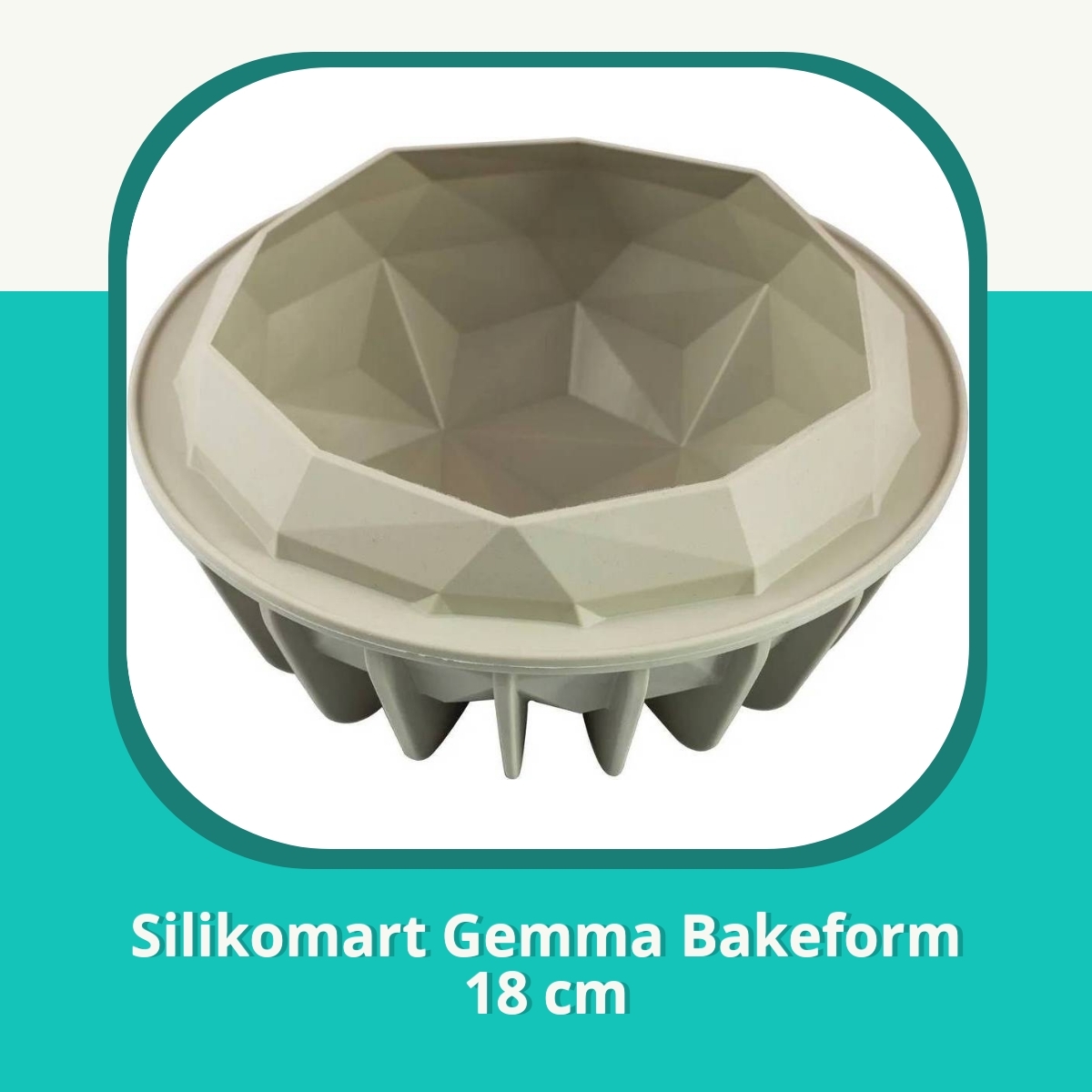 Anmeldelse af Silikomart Gemma Bakeform 18 cm