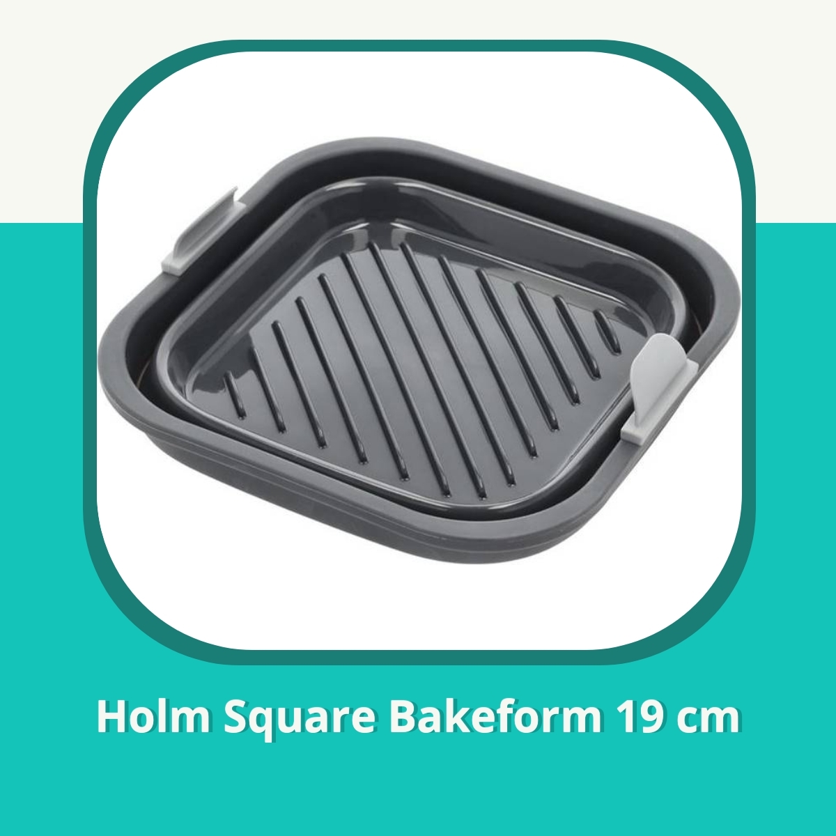 Anmeldelse af Holm Square Bakeform 19 cm