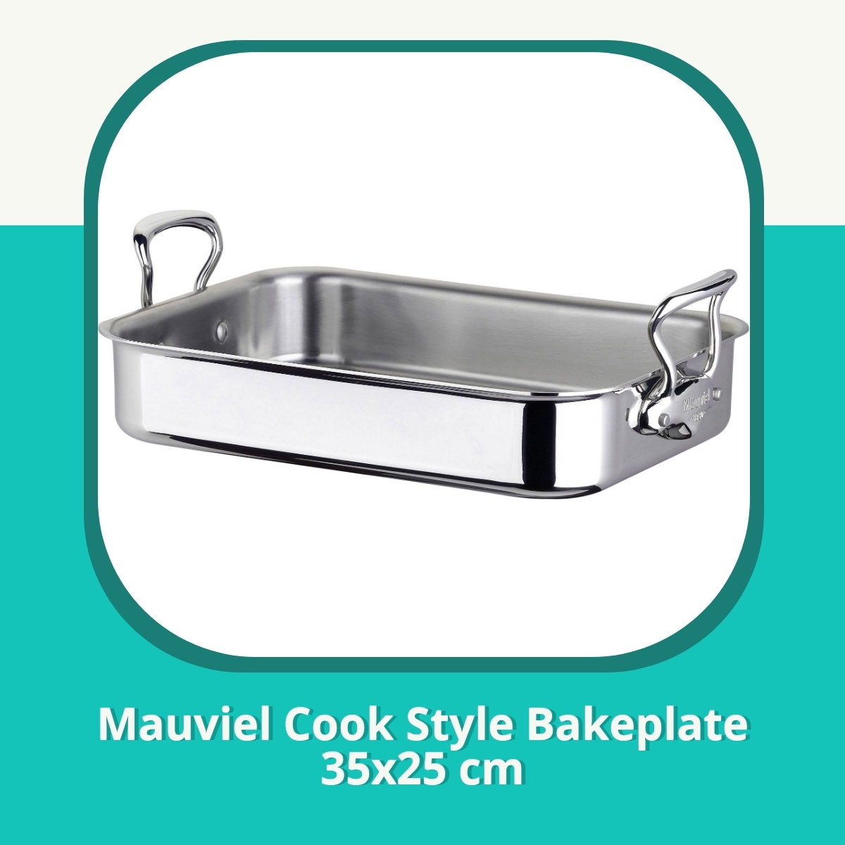 Anmeldelse af Mauviel Cook Style Bakeplate 35x25 cm