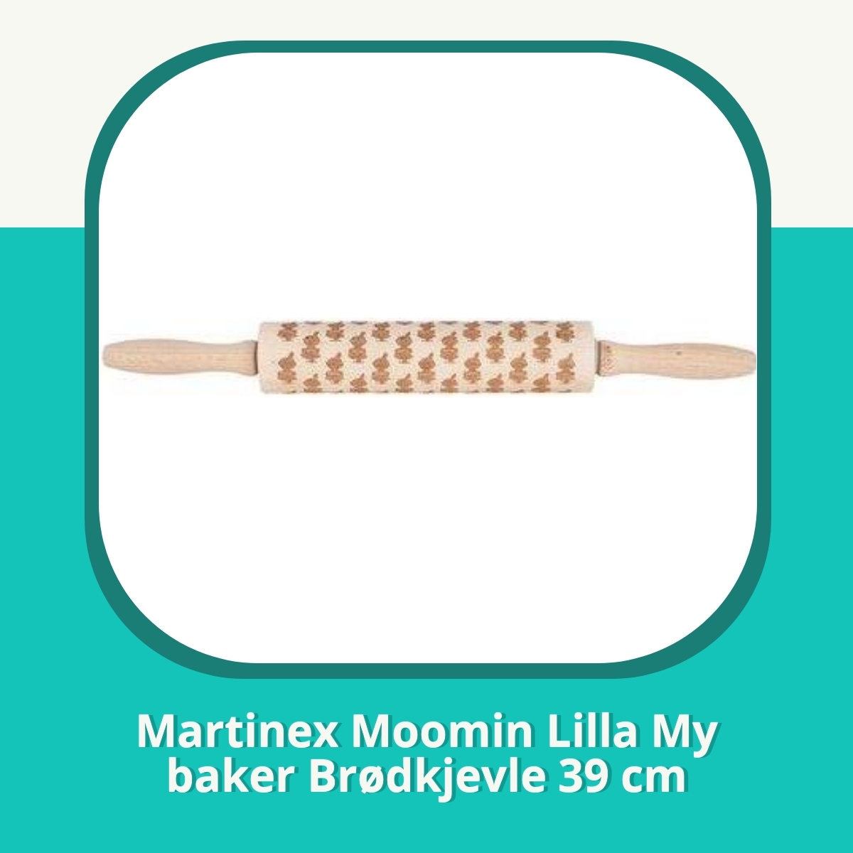 Anmeldelse af Martinex Moomin Lilla My baker Brødkjevle 39 cm