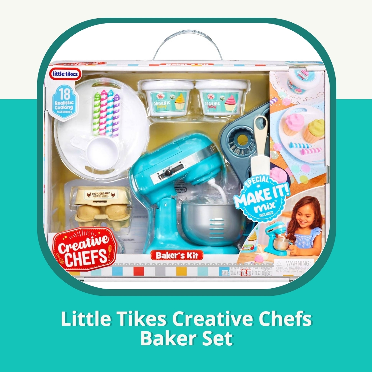 Anmeldelse af Little Tikes Creative Chefs Baker Set