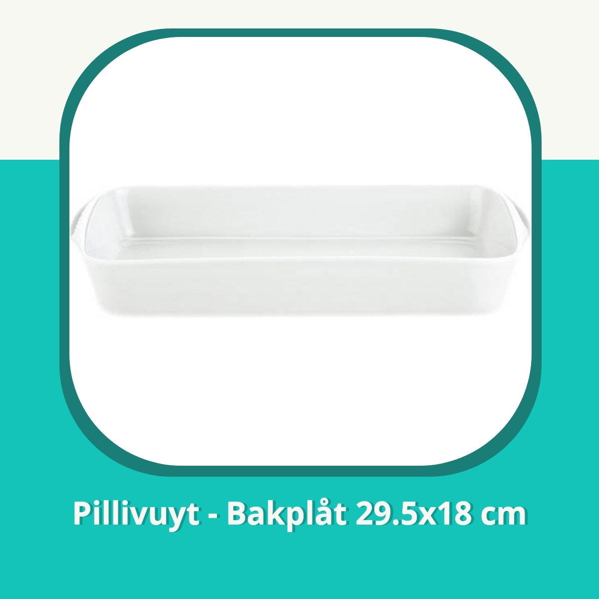 Recension af Pillivuyt - Bakplåt 29.5x18 cm