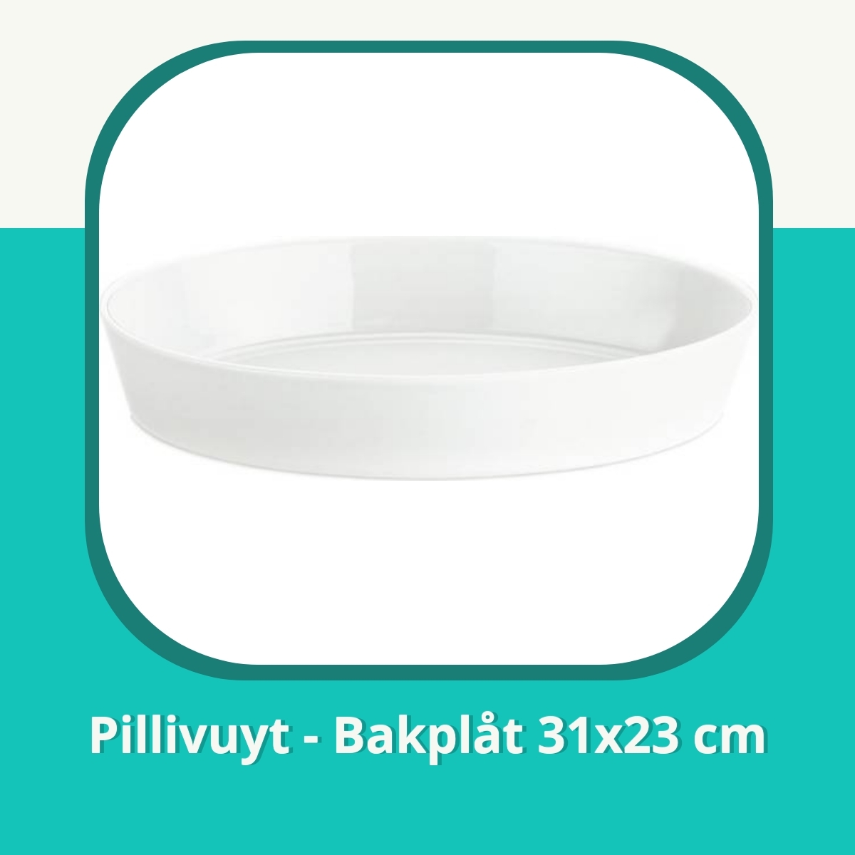 Recension af Pillivuyt - Bakplåt 31x23 cm