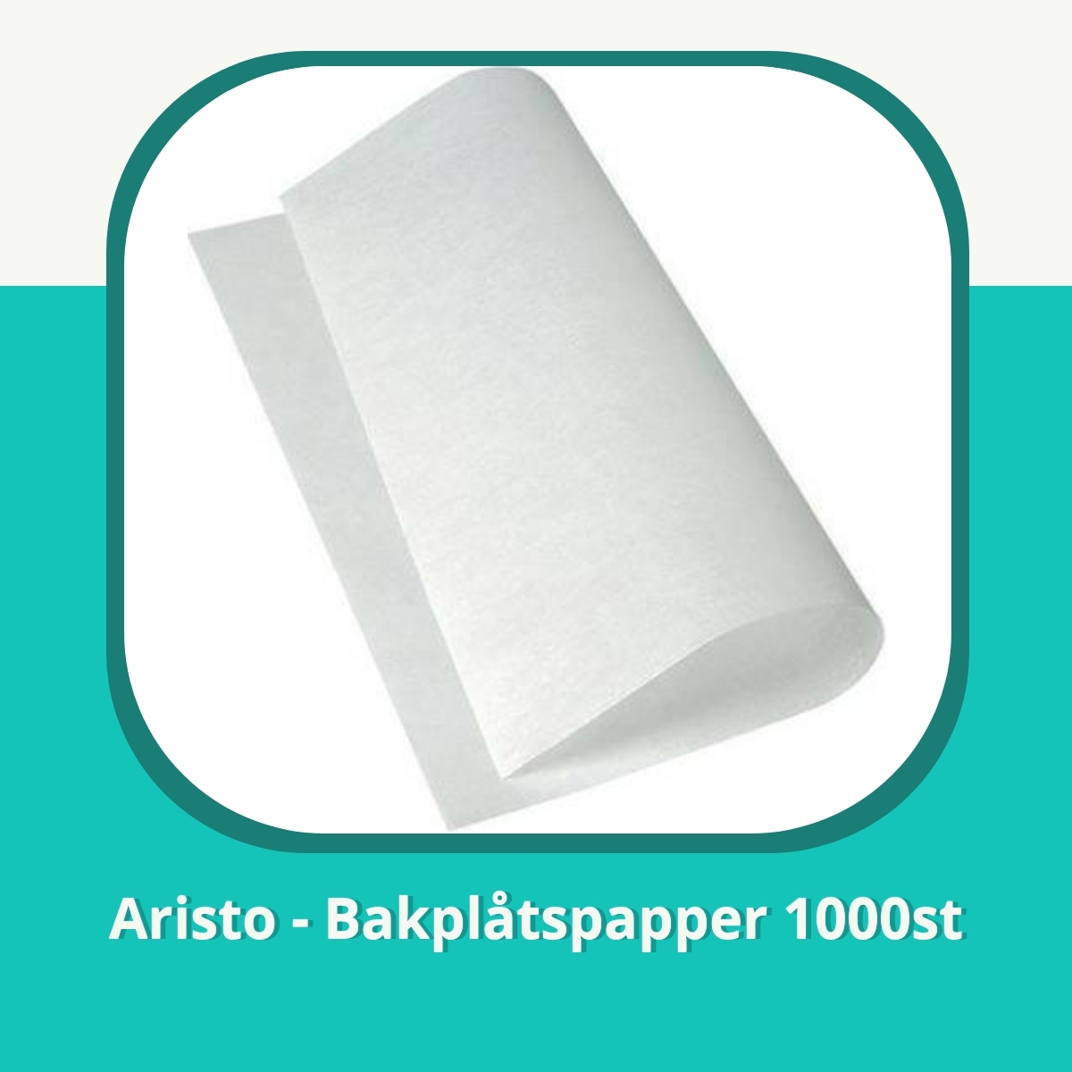 Recension af Aristo - Bakplåtspapper 1000st