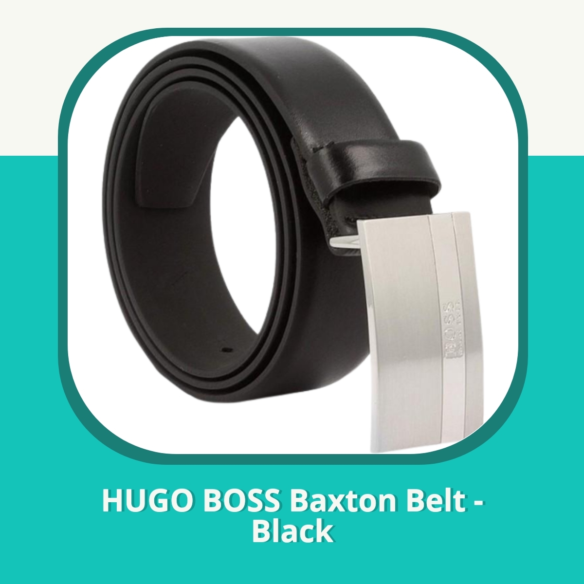 Recension HUGO BOSS Baxton Belt - Black