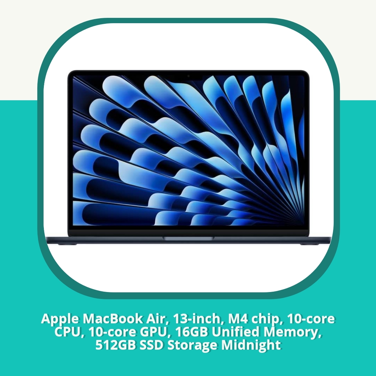 Recension af Apple MacBook Air, 13-inch, M4 chip, 10-core CPU, 10-core GPU, 16GB Unified Memory, 512GB SSD Storage Midnight
