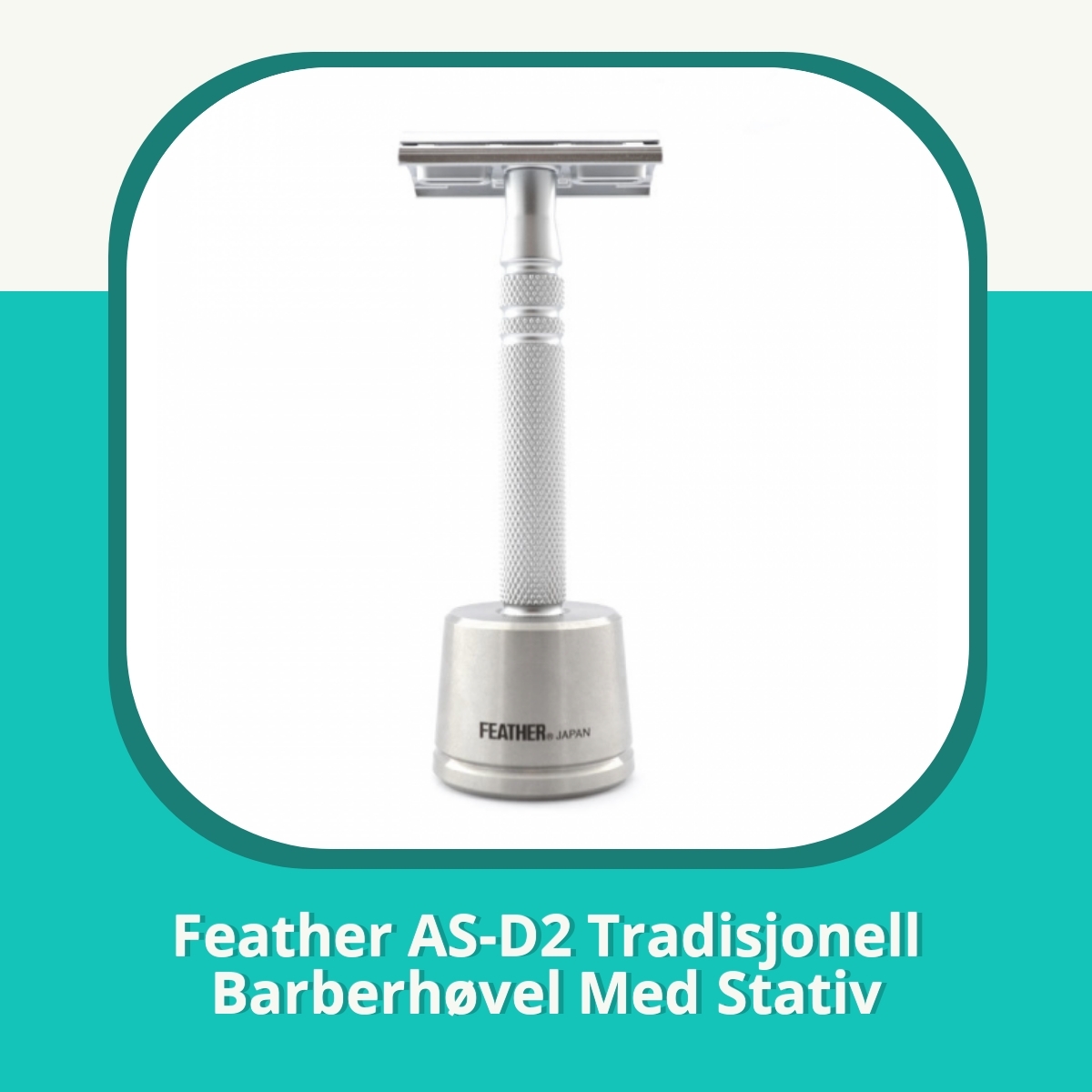 Anmeldelse af Feather AS-D2 Tradisjonell Barberhøvel Med Stativ