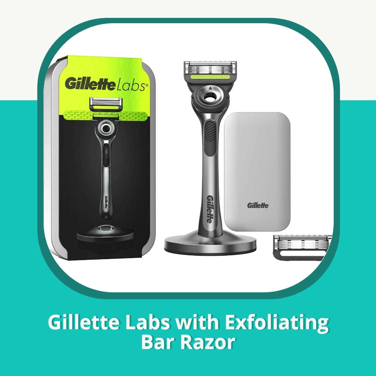 Anmeldelse af Gillette Labs with Exfoliating Bar Razor
