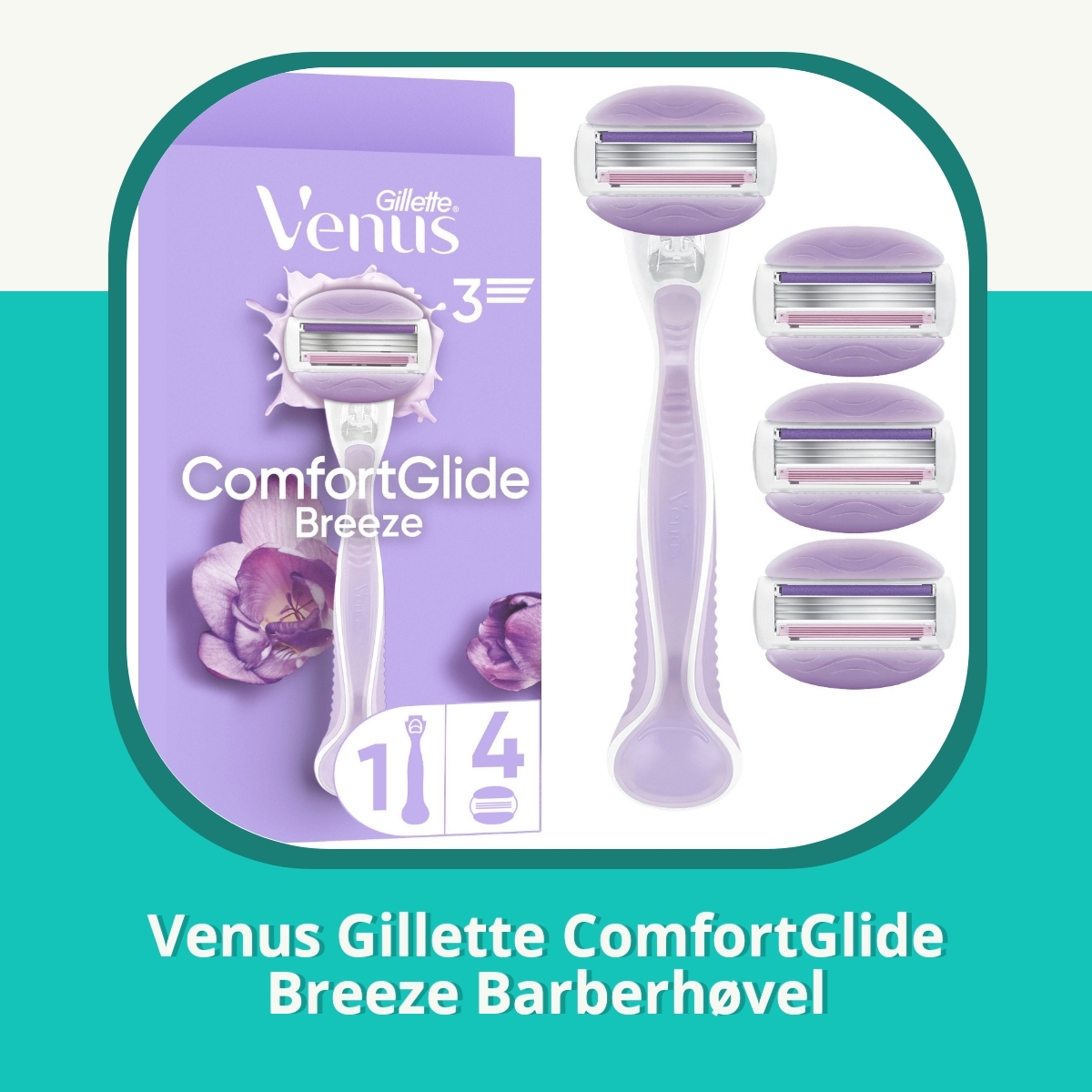 Anmeldelse af Venus Gillette ComfortGlide Breeze Barberhøvel
