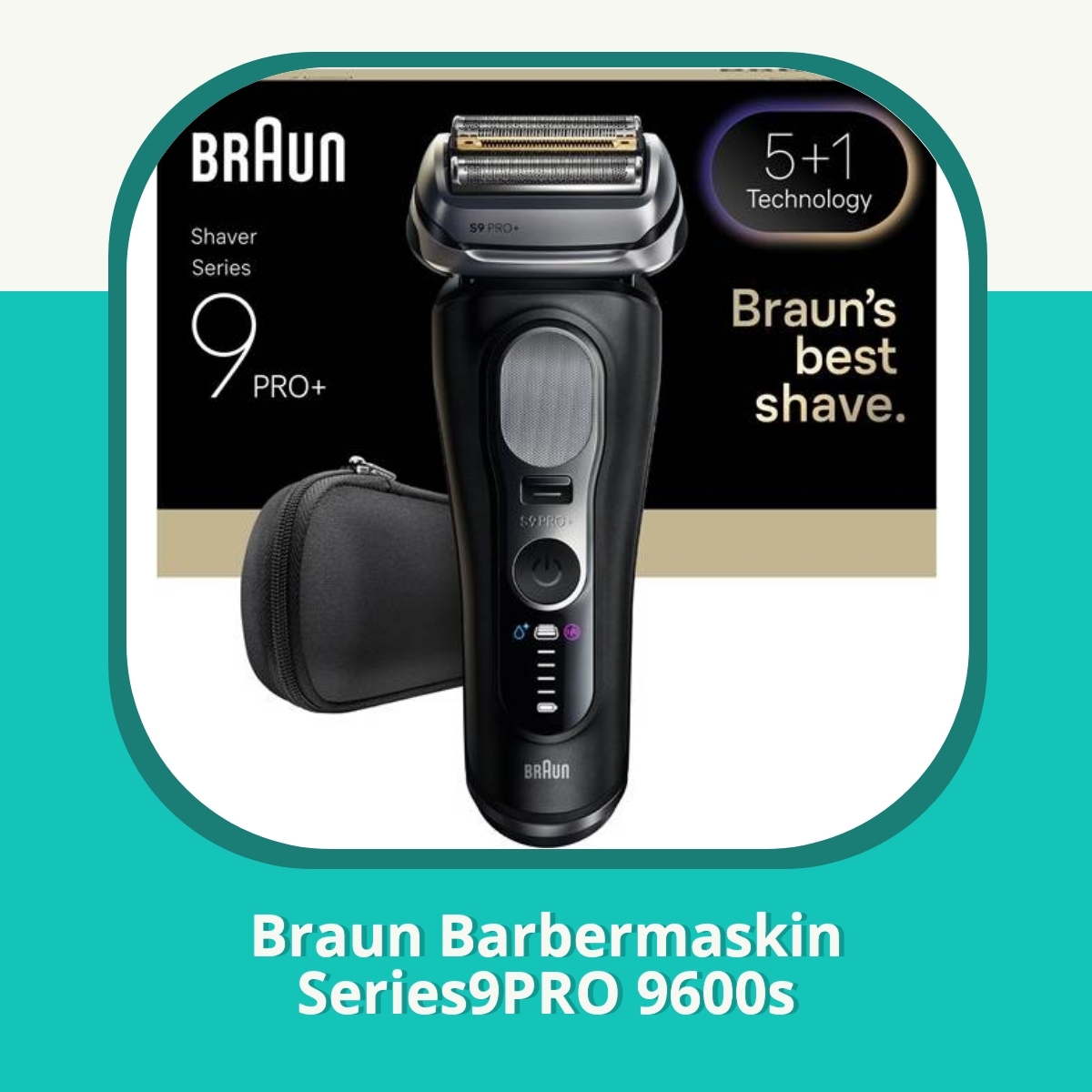 Anmeldelse af Braun Barbermaskin Series9PRO 9600s