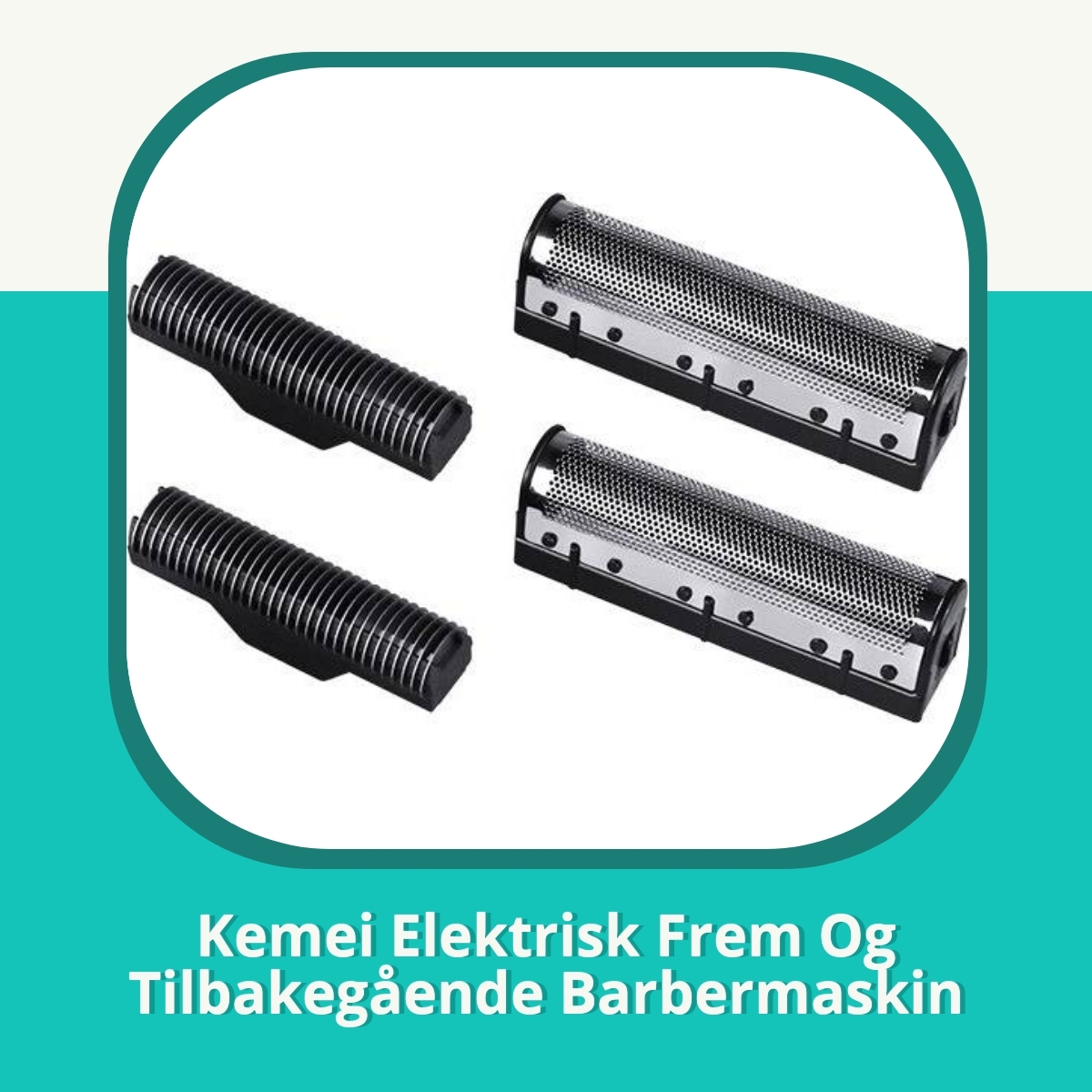 Recension af Kemei Elektrisk Frem Og Tilbakegående Barbermaskin
