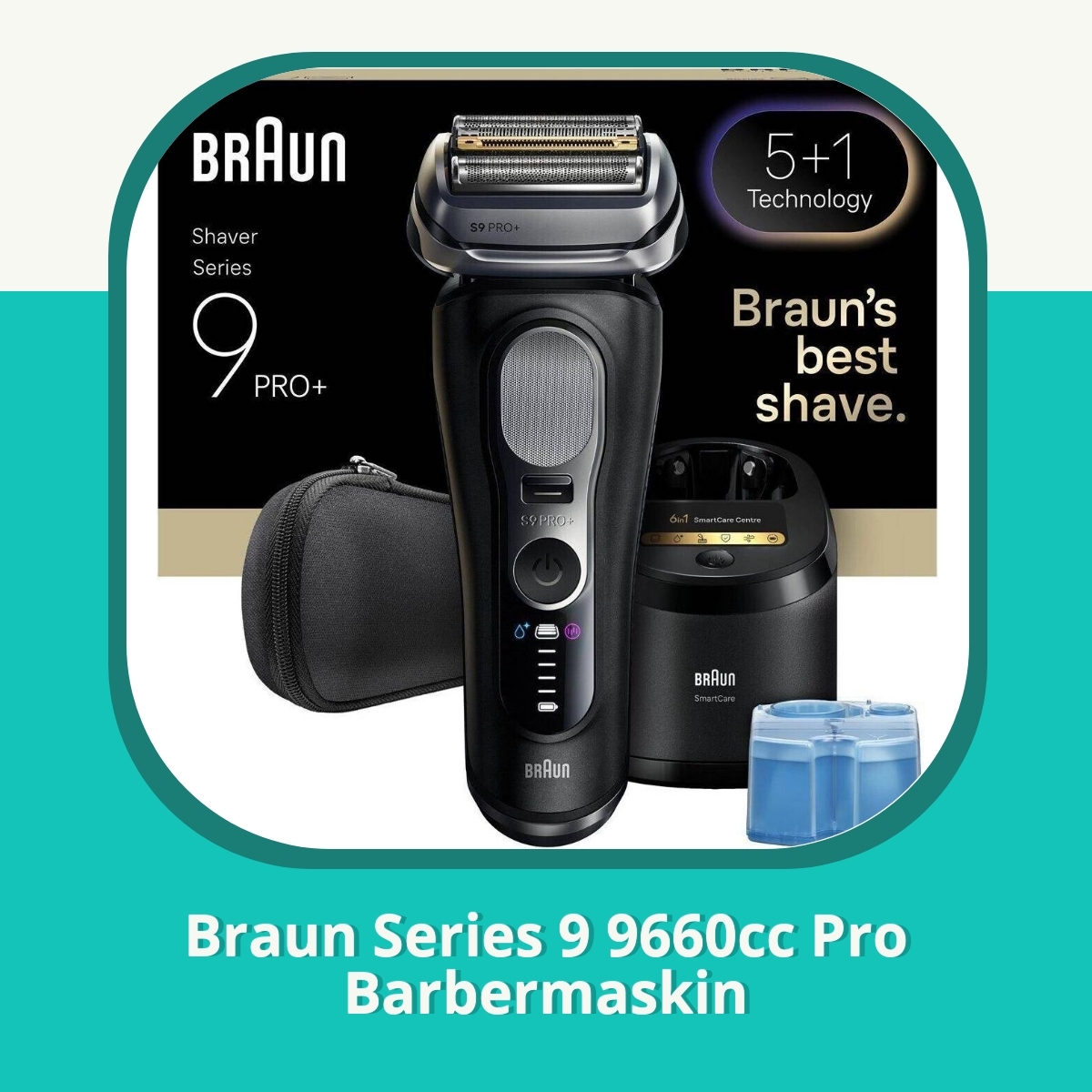 Anmeldelse af Braun Series 9 9660cc Pro Barbermaskin