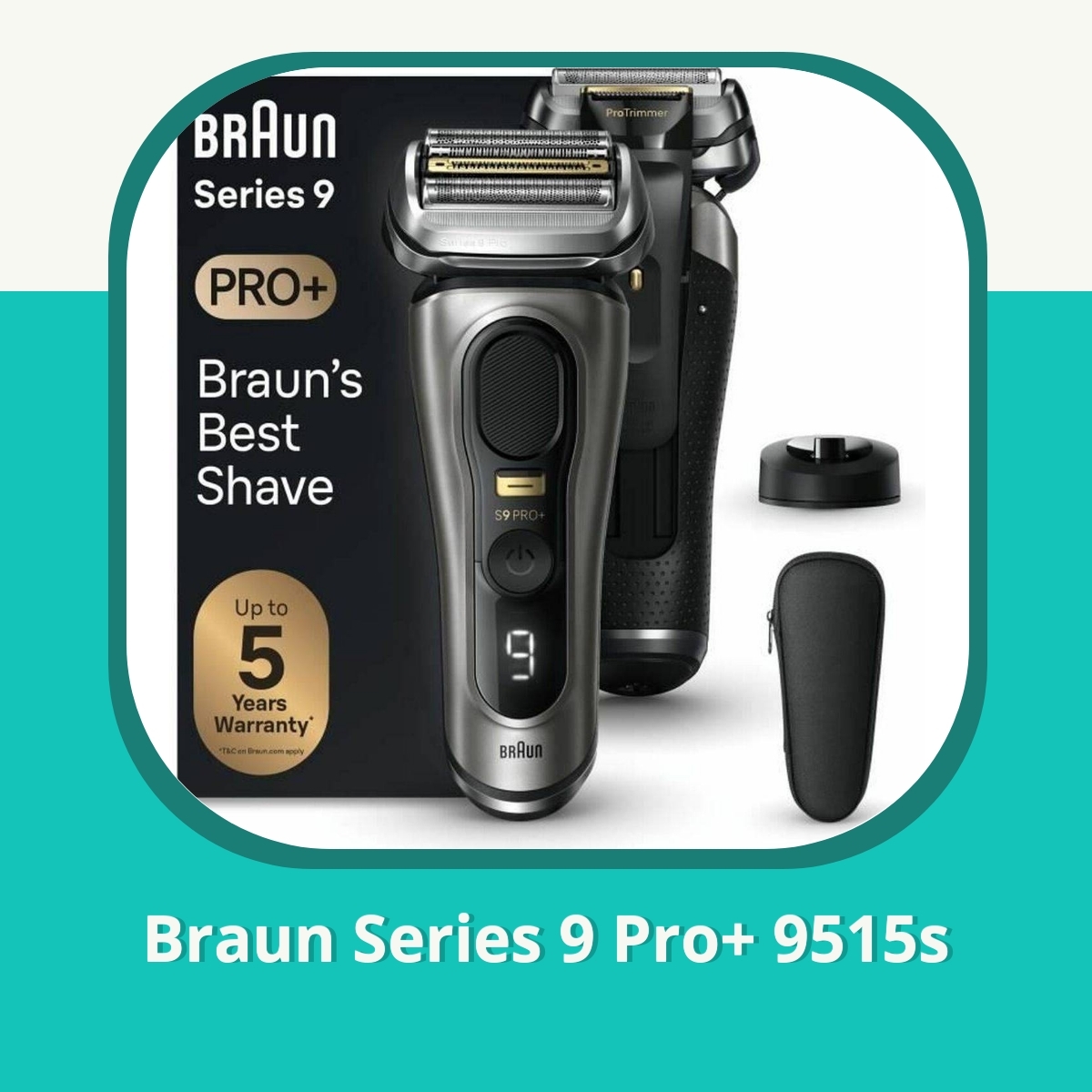 Anmeldelse af Braun Series 9 Pro+ 9515s