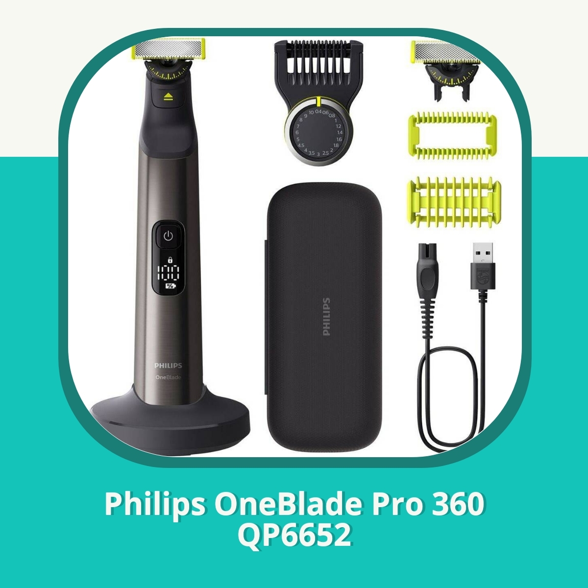 Anmeldelse af Philips OneBlade Pro 360 QP6652