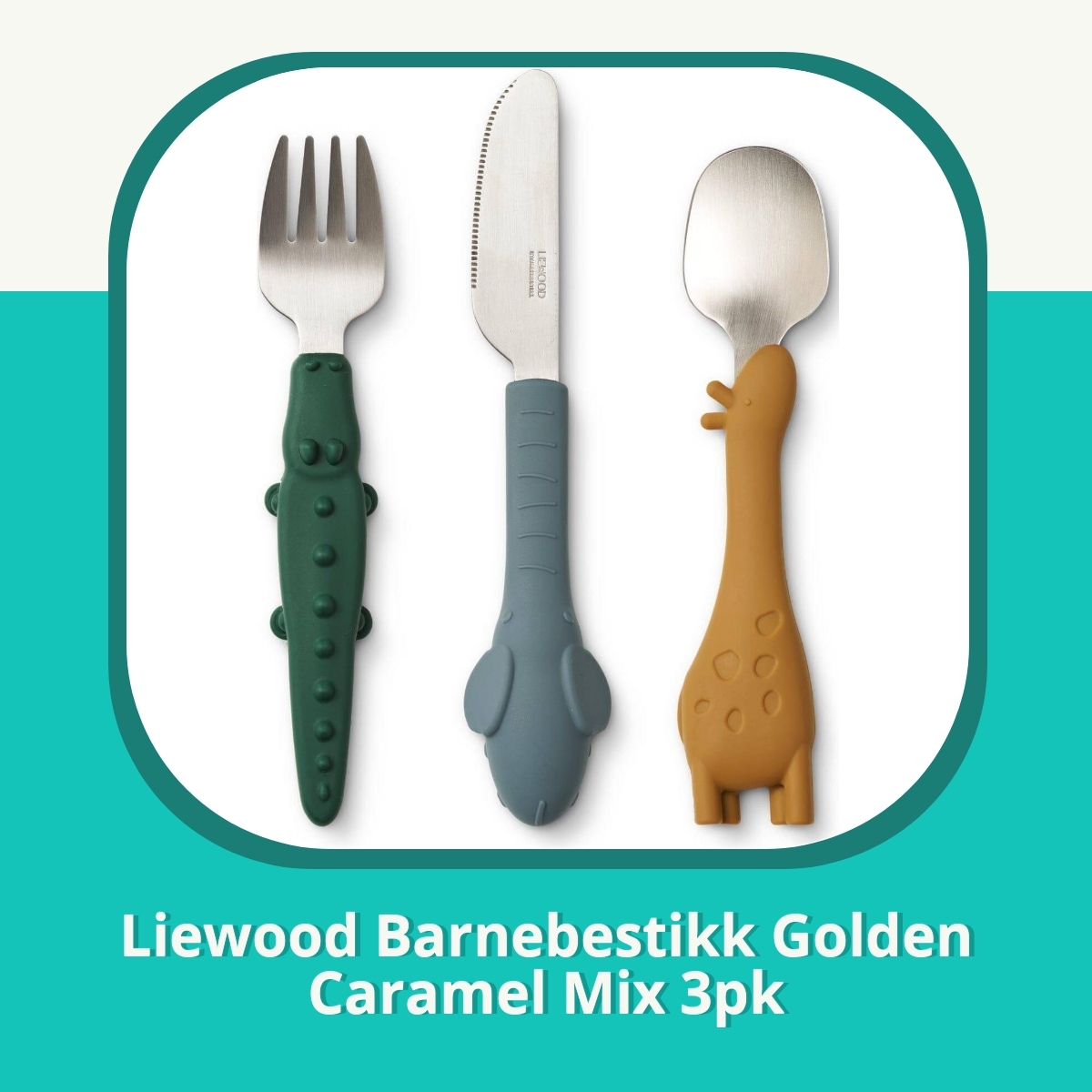 Anmeldelse af Liewood Barnebestikk Golden Caramel Mix 3pk