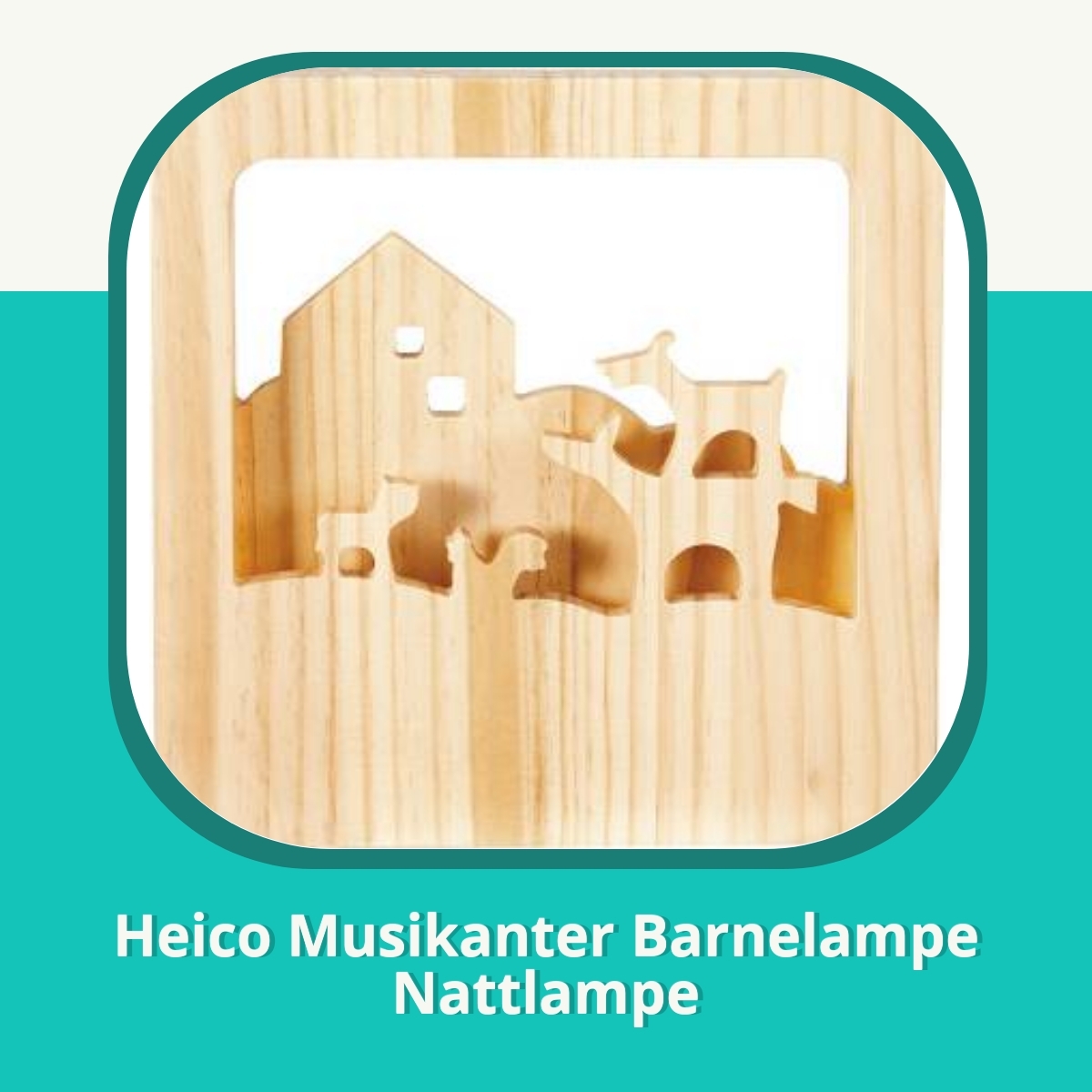 Anmeldelse af Heico Musikanter Barnelampe Nattlampe