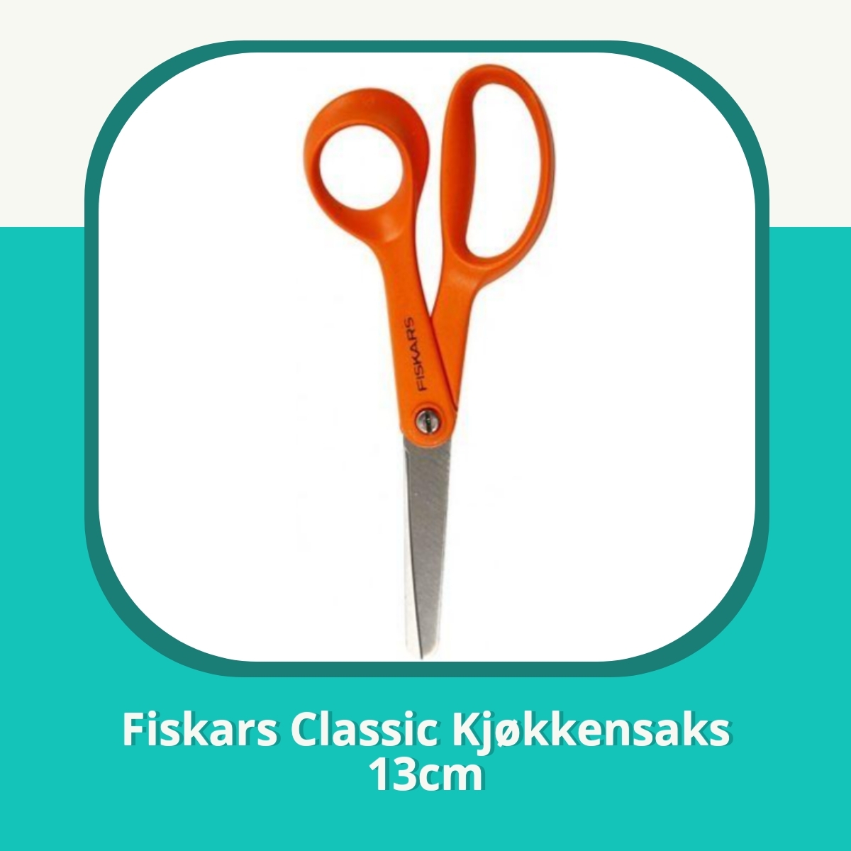 Anmeldelse af Fiskars Classic Kjøkkensaks 13cm
