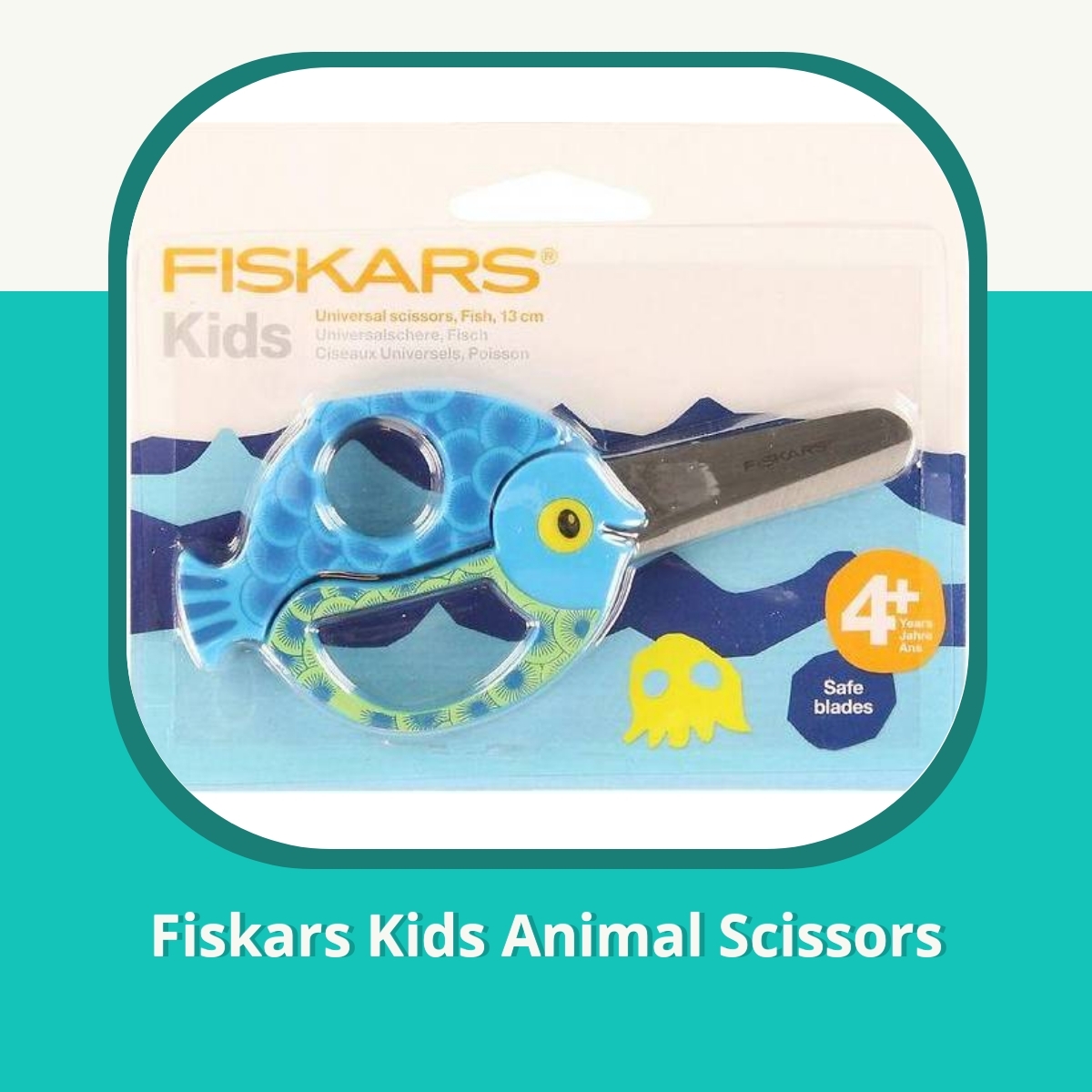 Anmeldelse af Fiskars Kids Animal Scissors