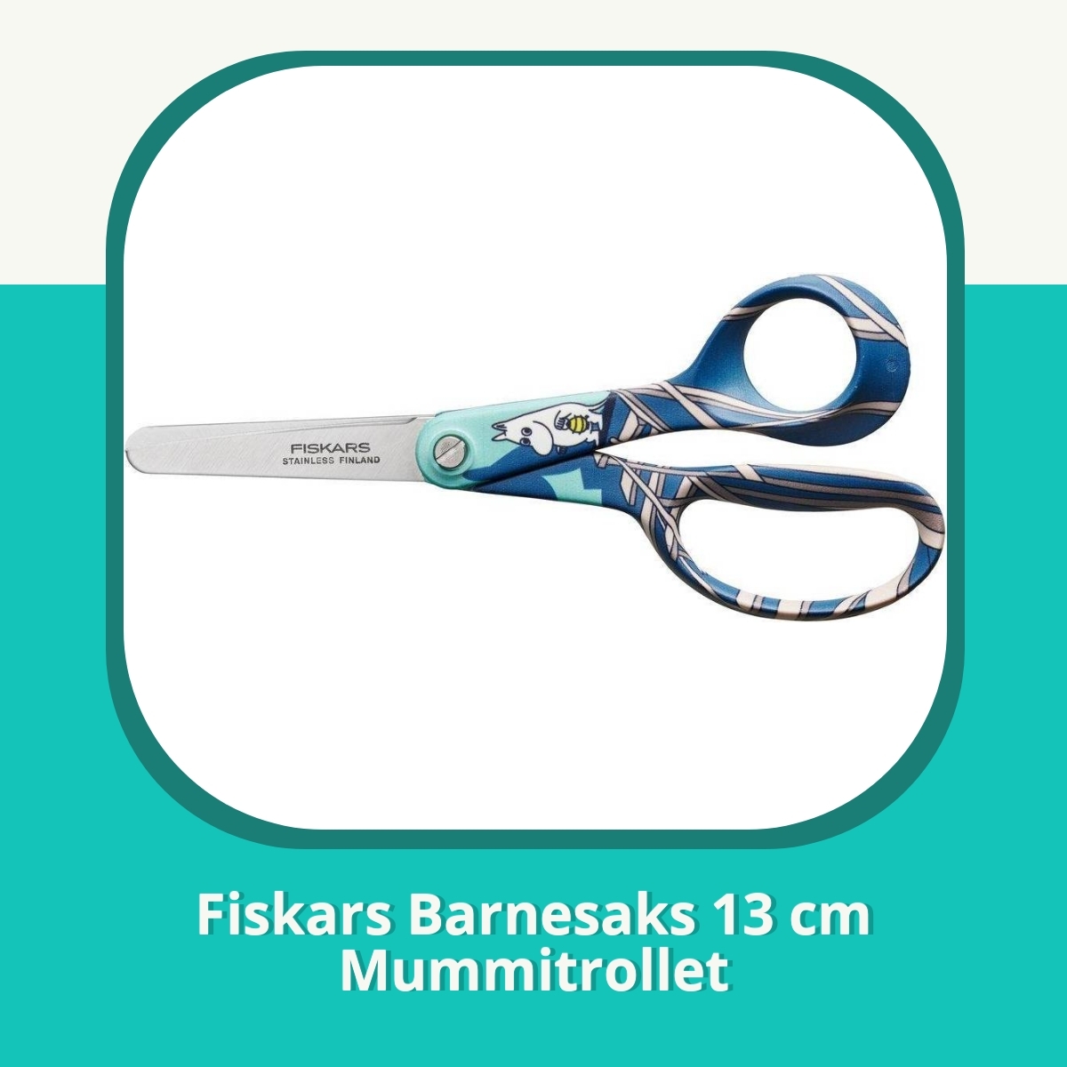 Anmeldelse af Fiskars Barnesaks 13 cm Mummitrollet