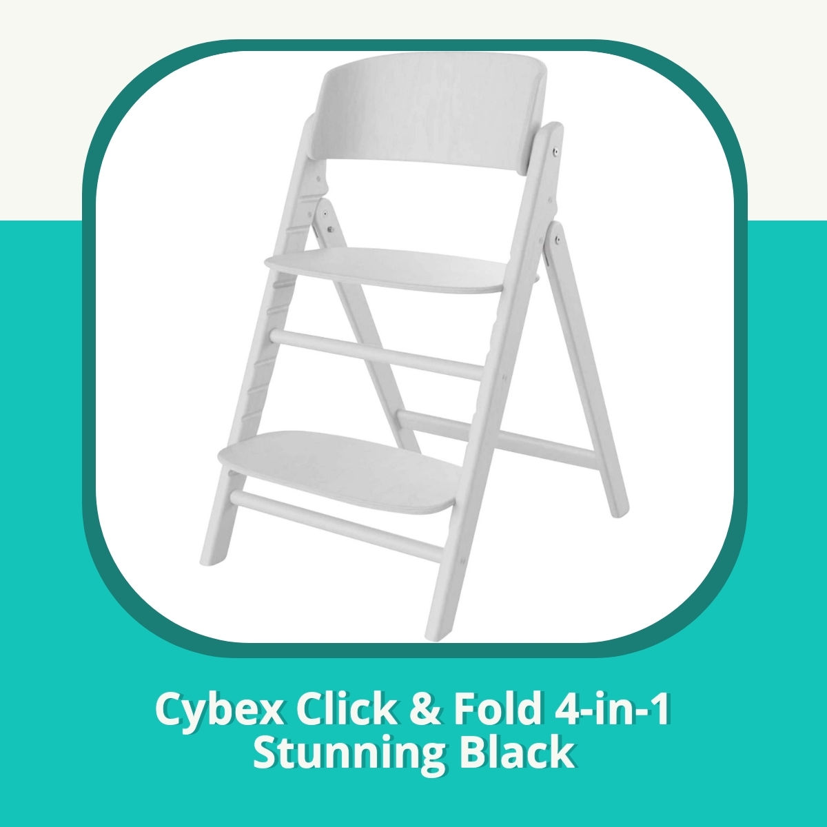 Anmeldelse af Cybex Click & Fold 4-in-1 Stunning Black
