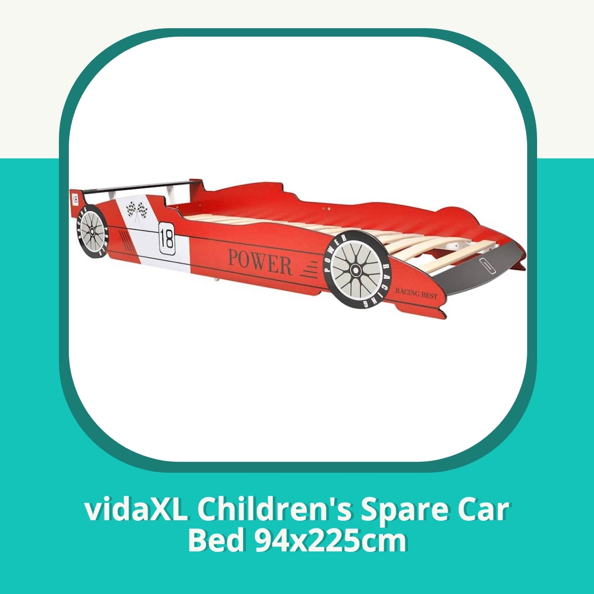 Recension af vidaXL Children's Spare Car Bed 94x225cm