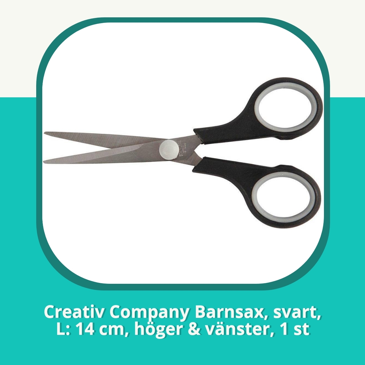 Recension af Creativ Company Barnsax, svart, L: 14 cm, höger & vänster, 1 st