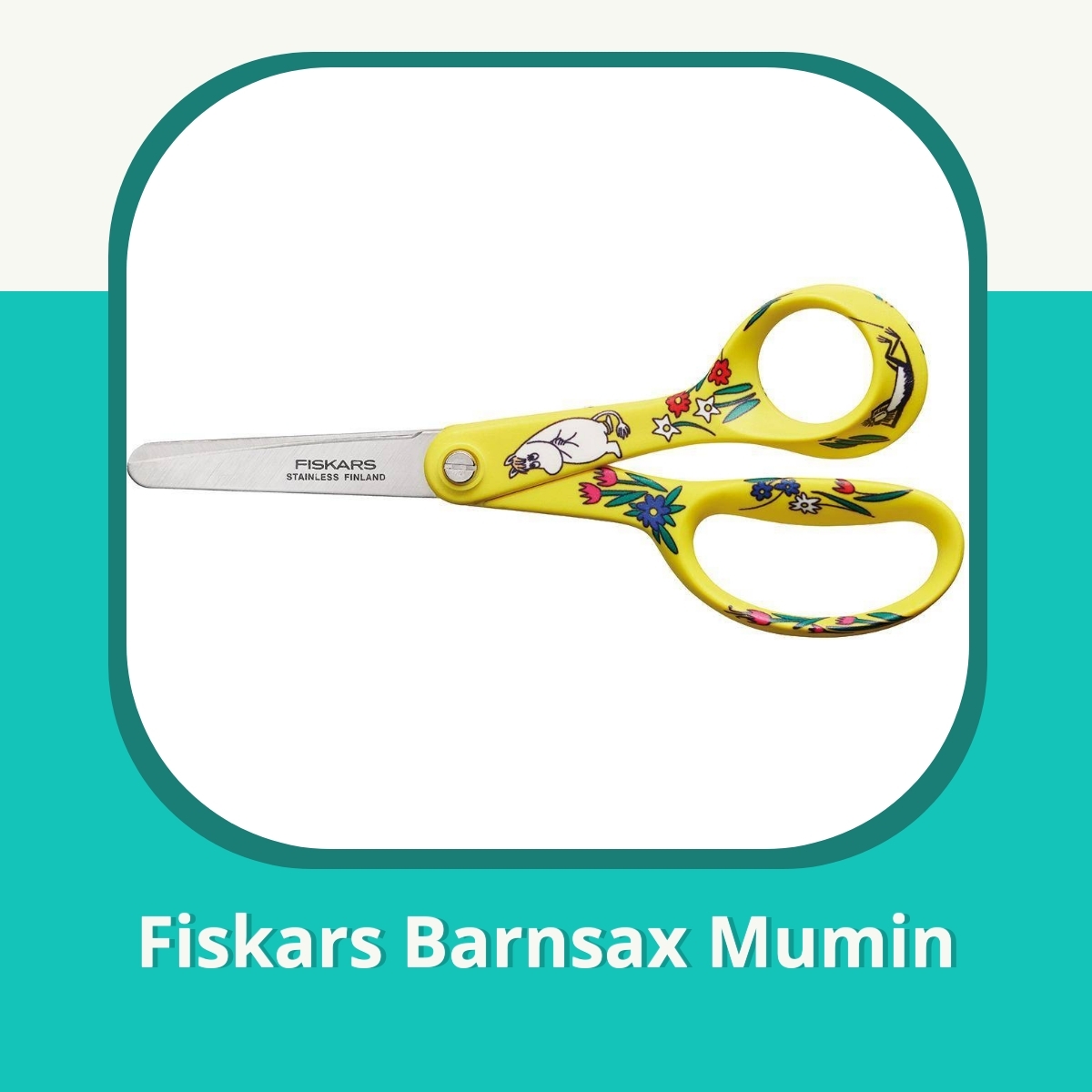 Recension Fiskars Barnsax Mumin