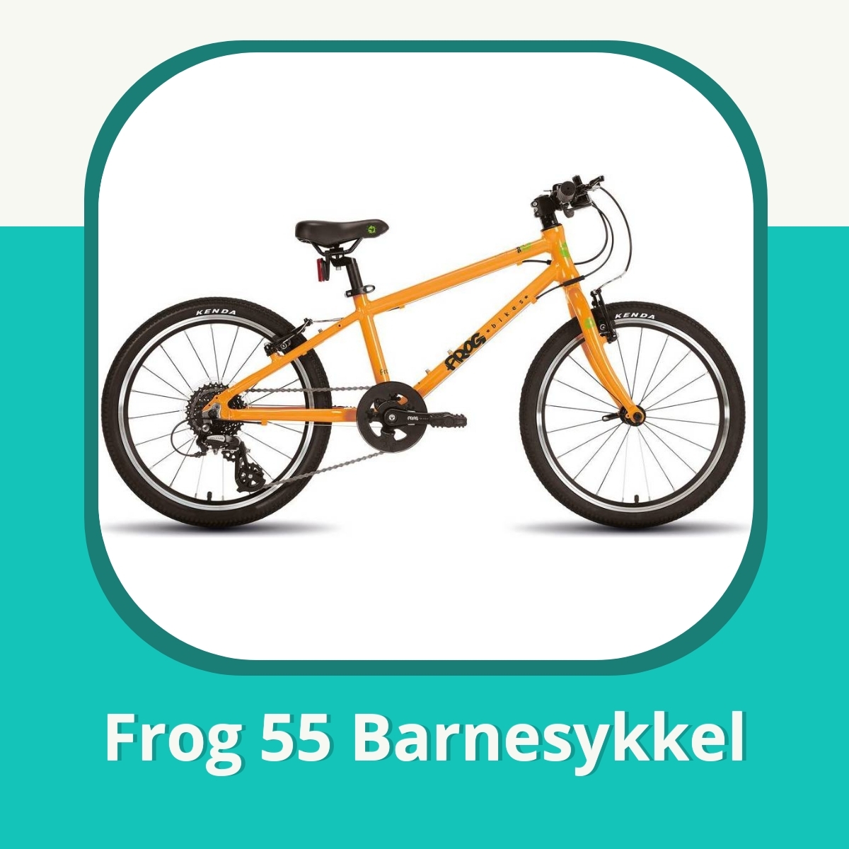 Anmeldelse af Frog 55 Barnesykkel