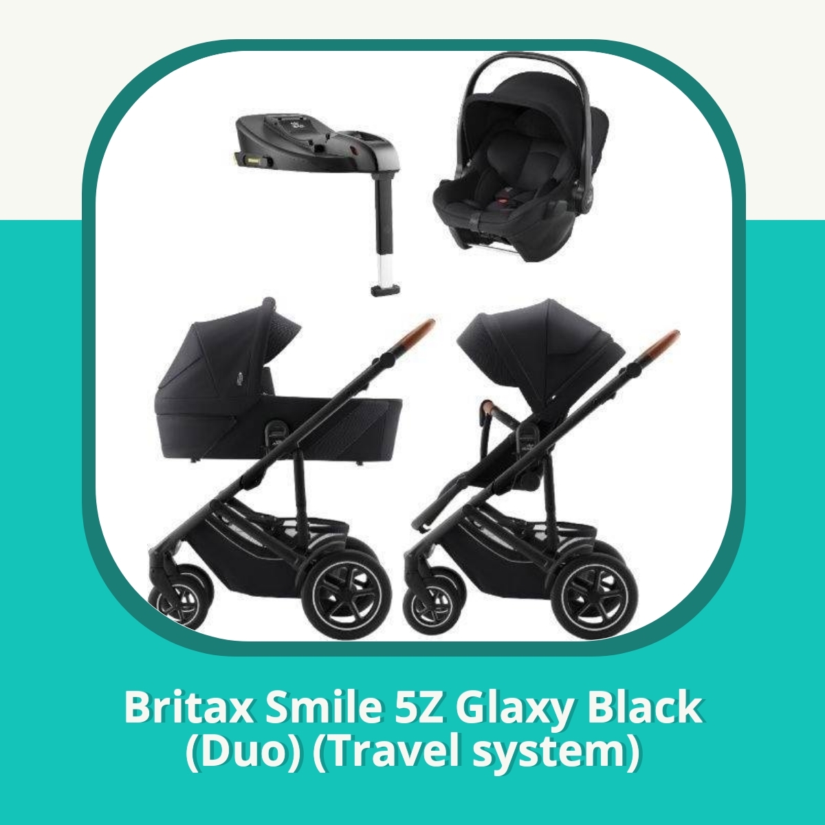 Recension af Britax Smile 5Z Glaxy Black (Duo) (Travel system)
