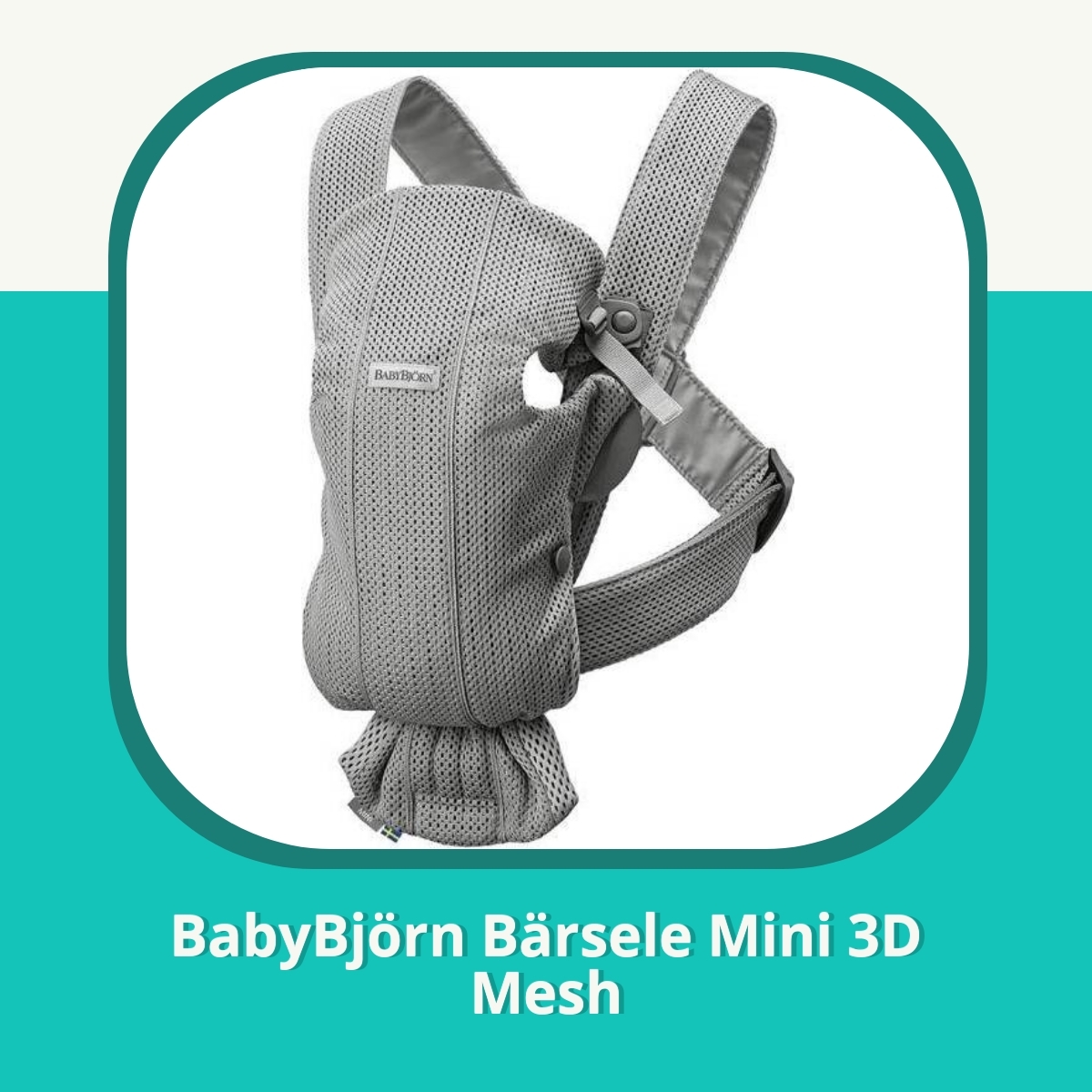 Recension af BabyBjörn Bärsele Mini 3D Mesh