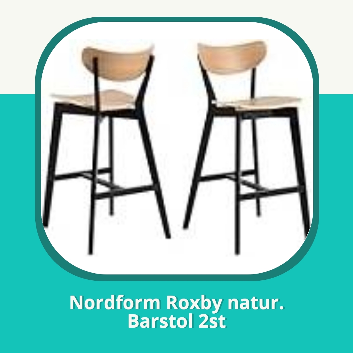 Recension af Nordform Roxby natur. Barstol 2st